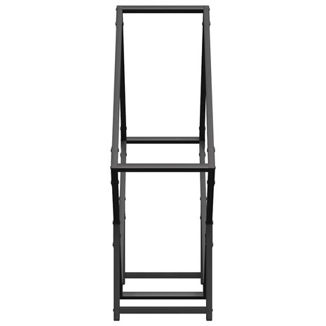 Brandhoutrek 80x25x80 cm koudgewalst staal zwart 6