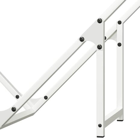 Brandhoutrek 80x25x80 cm koudgewalst staal wit 8