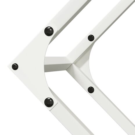 Brandhoutrek 100x25x100 cm koudgewalst staal wit 7