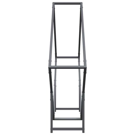 Brandhoutrek 100x25x100 cm koudgewalst staal antracietkleurig 6