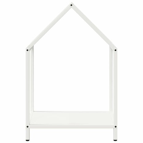 Brandhoutrek 40x25x60 cm koudgewalst staal wit 5