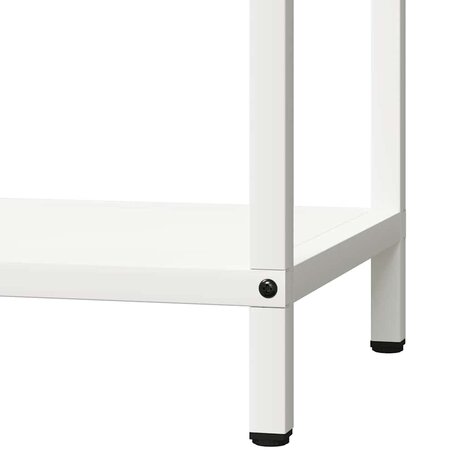 Brandhoutrek 40x25x60 cm koudgewalst staal wit 8