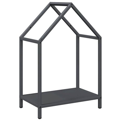 Brandhoutrek 40x25x60 cm koudgewalst staal antracietkleurig 2