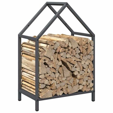 Brandhoutrek 40x25x60 cm koudgewalst staal antracietkleurig 4
