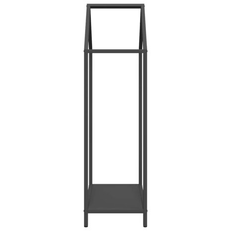 Brandhoutrek 40x25x90 cm koudgewalst staal zwart 6