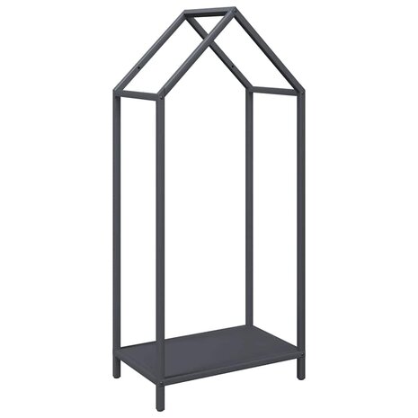 Brandhoutrek 40x25x90 cm koudgewalst staal antracietkleurig 2