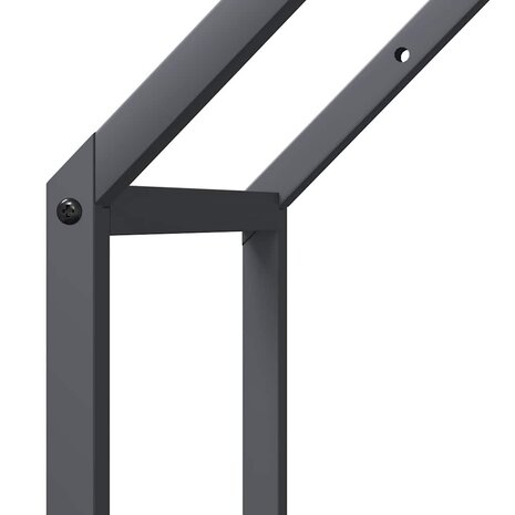 Brandhoutrek 40x25x90 cm koudgewalst staal antracietkleurig 7