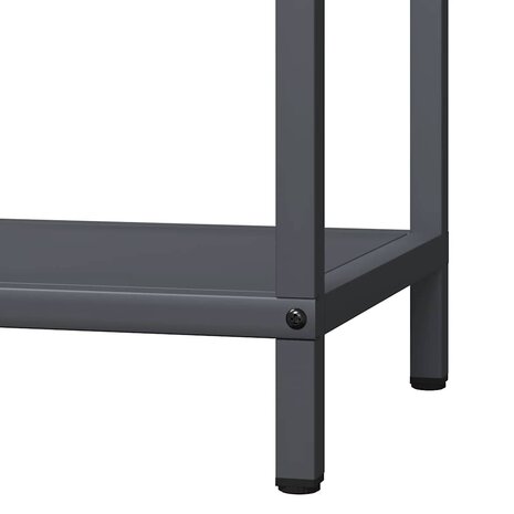 Brandhoutrek 40x25x90 cm koudgewalst staal antracietkleurig 8