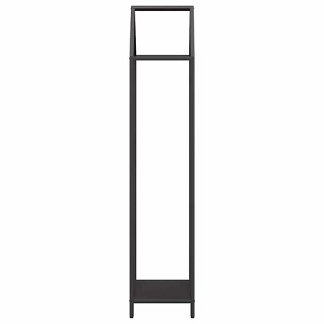 Brandhoutrek 40x25x120 cm koudgewalst staal zwart 6