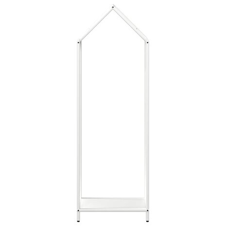 Brandhoutrek 40x25x120 cm koudgewalst staal wit 5
