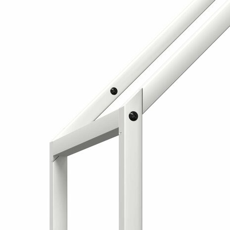 Brandhoutrek 40x25x120 cm koudgewalst staal wit 7