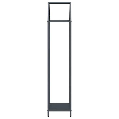 Brandhoutrek 40x25x120 cm koudgewalst staal antraciet 6