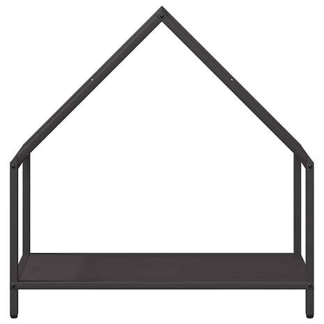 Brandhoutrek 60x25x60 cm koudgewalst staal zwart 5