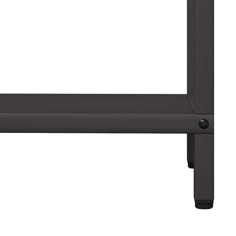 Brandhoutrek 60x25x60 cm koudgewalst staal zwart 8