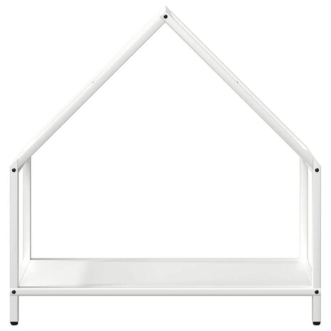 Brandhoutrek 60x25x60 cm koudgewalst staal wit 5