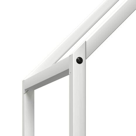 Brandhoutrek 60x25x60 cm koudgewalst staal wit 7