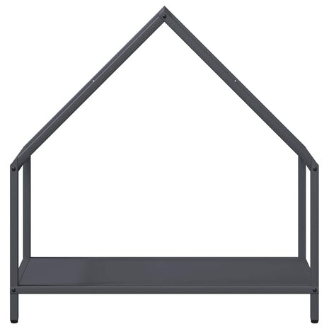Brandhoutrek 60x25x60 cm koudgewalst staal antracietkleurig 5
