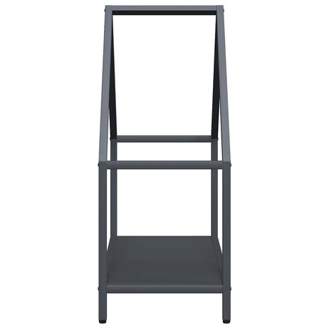 Brandhoutrek 60x25x60 cm koudgewalst staal antracietkleurig 6