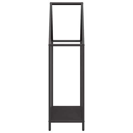 Brandhoutrek 60x25x90 cm koudgewalst staal zwart 6