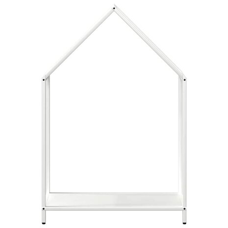 Brandhoutrek 60x25x90 cm koudgewalst staal wit 5