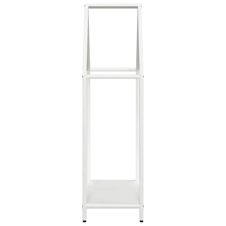 Brandhoutrek 60x25x90 cm koudgewalst staal wit 6