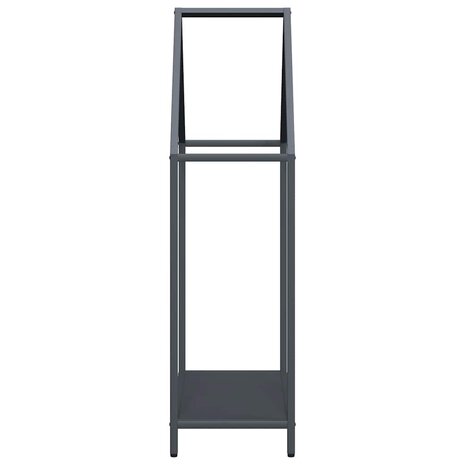 Brandhoutrek 60x25x90 cm koudgewalst staal antracietkleurig 6