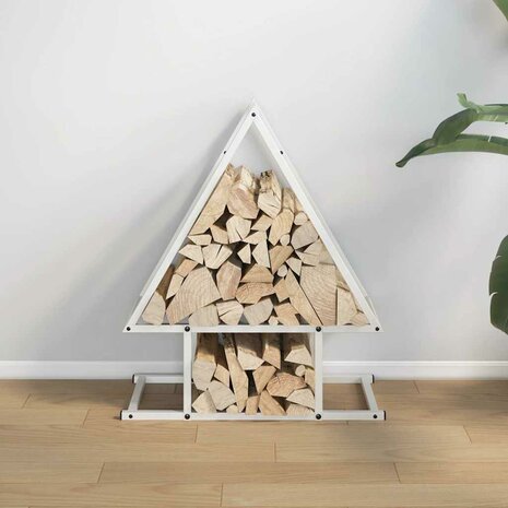Brandhoutrek 50x25x60 cm koudgewalst staal wit 3