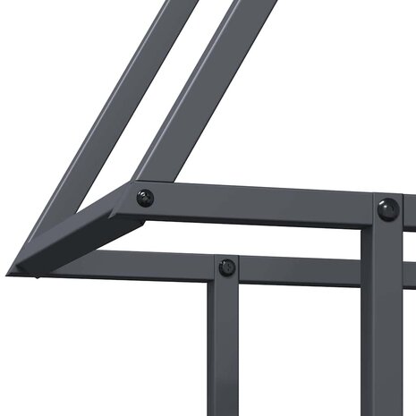 Brandhoutrek 50x25x60 cm koudgewalst staal antracietkleurig 7