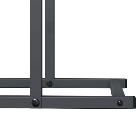 Brandhoutrek 50x25x60 cm koudgewalst staal antracietkleurig 8
