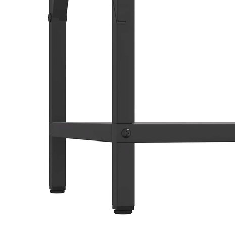 Brandhoutrek 34x25x70 cm koudgewalst staal zwart 8