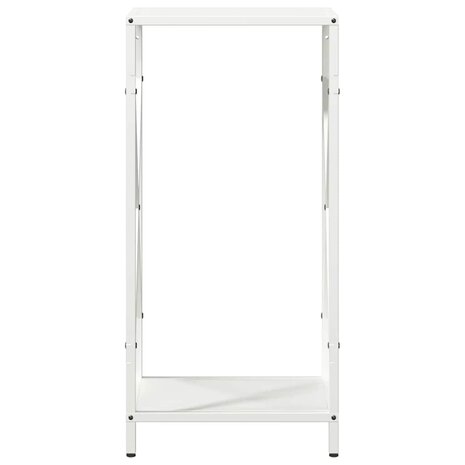 Brandhoutrek 34x25x70 cm koudgewalst staal wit 5