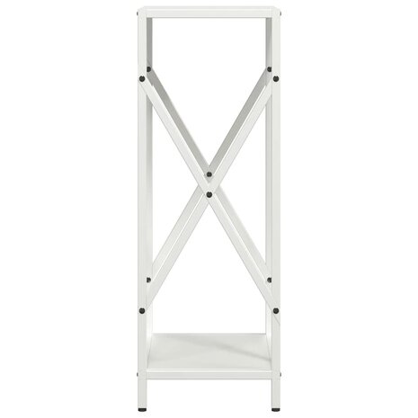 Brandhoutrek 34x25x70 cm koudgewalst staal wit 6