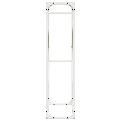 Brandhoutrek 60x25x100 cm koudgewalst staal wit 6