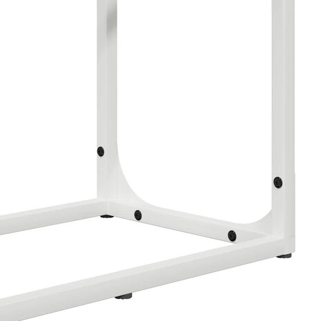 Brandhoutrek 60x25x100 cm koudgewalst staal wit 9
