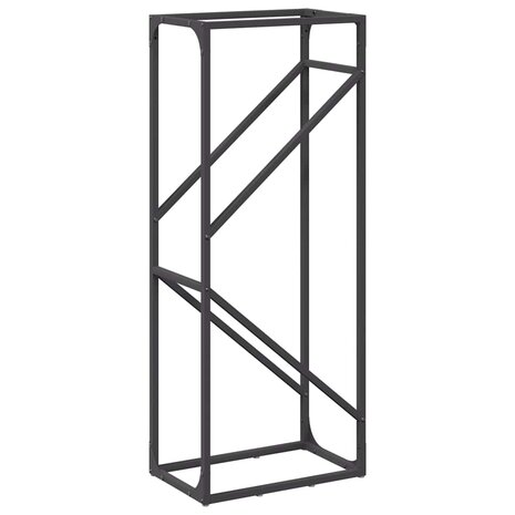 Brandhoutrek 40x25x100 cm koudgewalst staal zwart 7