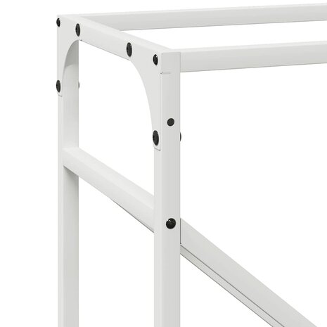 Brandhoutrek 40x25x100 cm koudgewalst staal wit 8