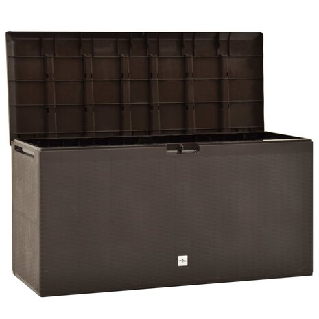 Tuinbox 114x47x60 cm bruin 4