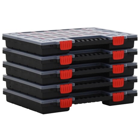 Assortimentsdozen 10 st 40x30x5 cm polypropeen 2