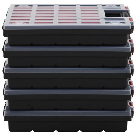 Assortimentsdozen 10 st 40x30x5 cm polypropeen 4