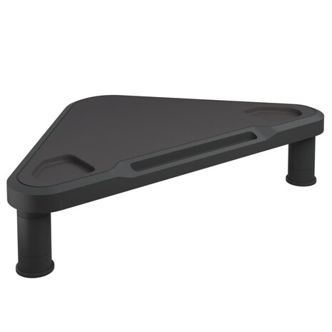 Monitorstandaard hoek 49x28x10,5 cm zwart 2