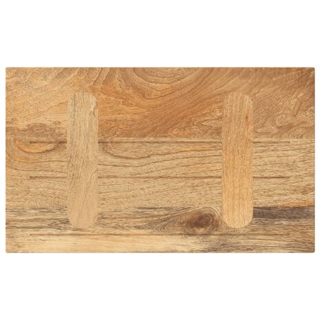 Tafelblad rechthoekig 40x20x2,5 cm massief mangohout 5