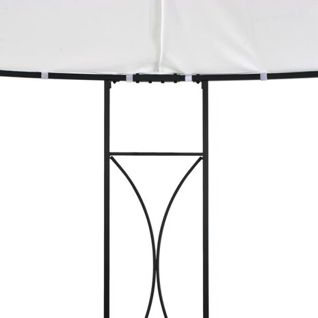 Prieel rond 300x290 cm wit 4