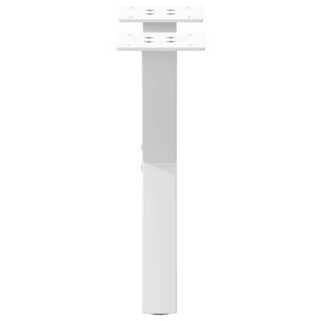 Salontafelpoten 2 st X-vormig 30x(30-31) cm staal wit 5