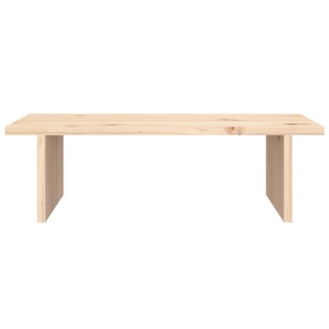 Monitorstandaard 50x27x15 cm massief grenenhout 5