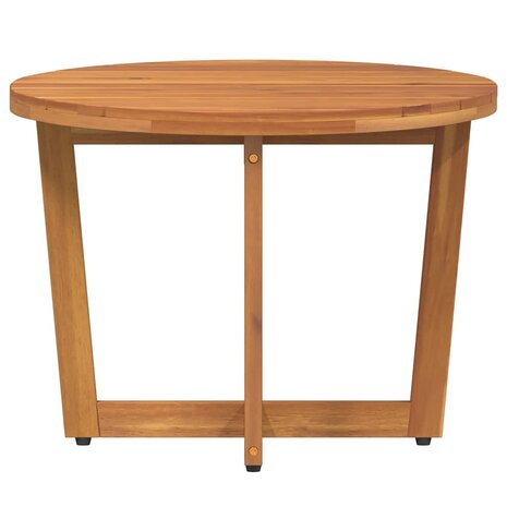 Tuinbijzettafel rond Ø55x40 cm massief acaciahout 5