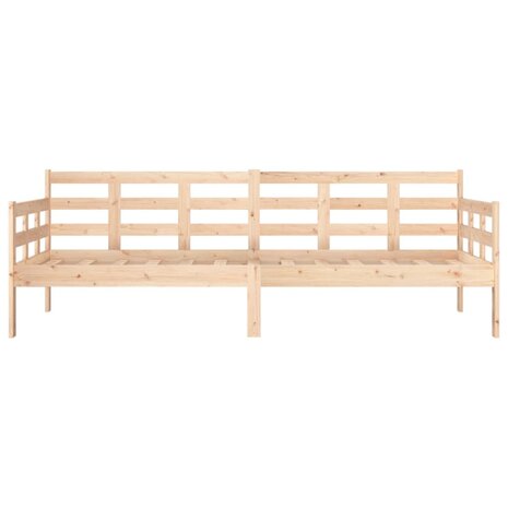 Slaapbank massief grenenhout 80x200 cm 8