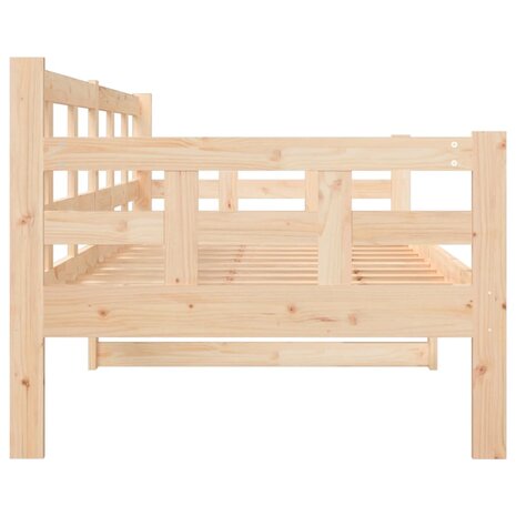 Slaapbank massief grenenhout 80x200 cm 9