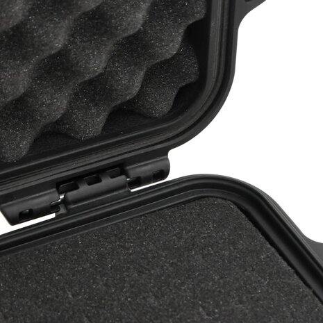 Flightcase draagbaar 30x24,5x20 cm PP zwart 6