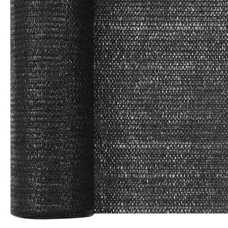 Privacynet 75 g/m² 1,2x10 m HDPE zwart  3