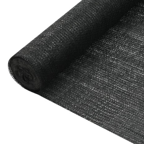 Privacynet 75 g/m² 2x10 m HDPE zwart  1